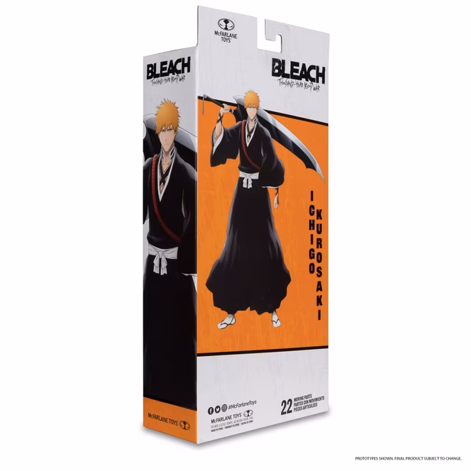 GameStop Mcfarlane Toys Bleach: Thousand Year Blood War Ichigo Kurosaki 7-in Action Figure