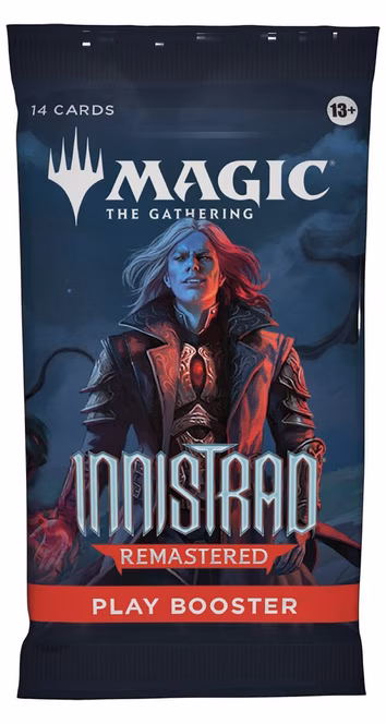 GameStop Magic: The Gathering Innistrad Remastered Play Booster Display (36 Boosters)