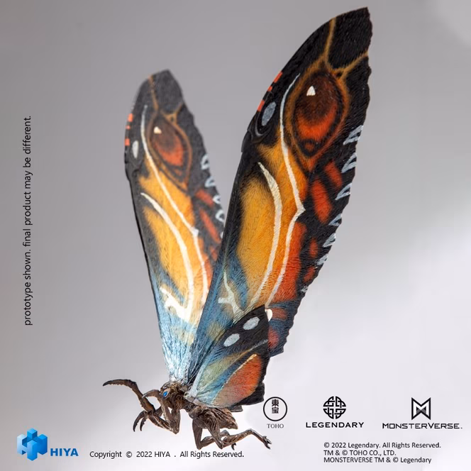 GameStop Hiya Toys Godzilla King of Monsters Exquisite Basic Mothra PX 14.25-in Action Figure