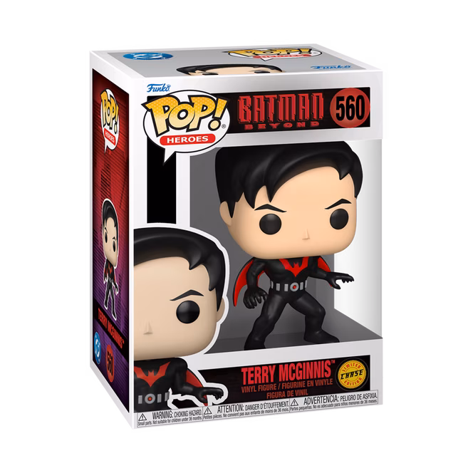GameStop Funko POP! Heroes: Batman Beyond Terry McGinnis 4.4-in Vinyl Figure