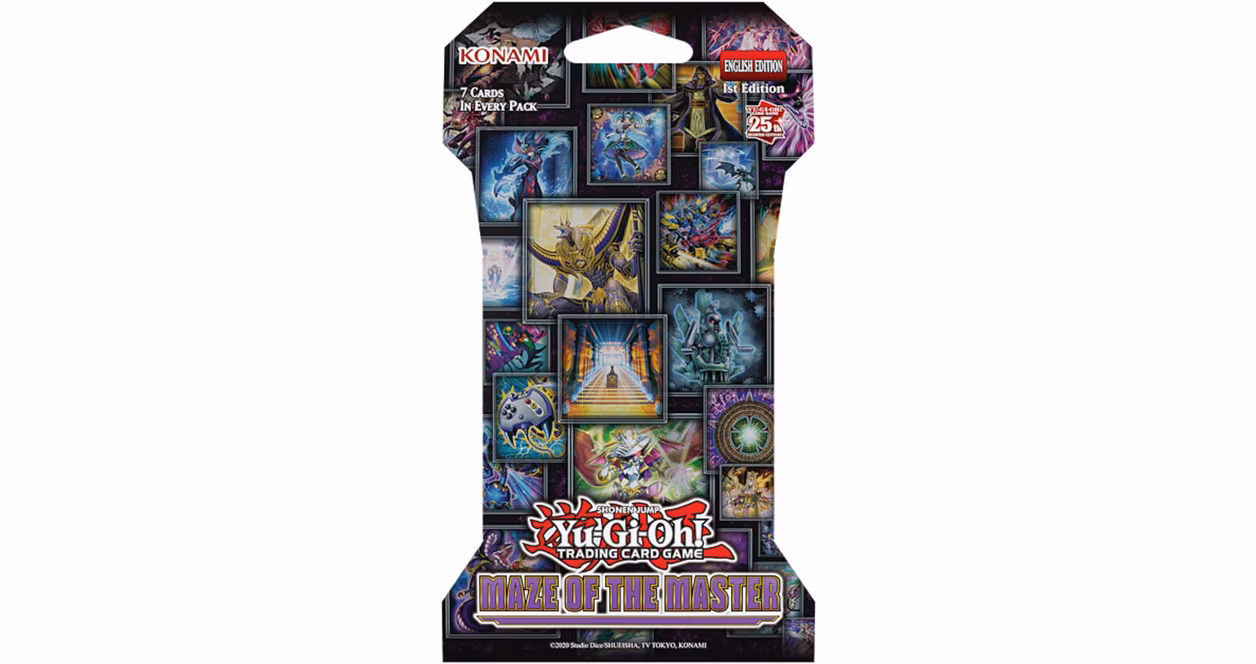 GameStop Yu-Gi-Oh! Trading Card Game: Maze of the Master Sleeved Booster Pack