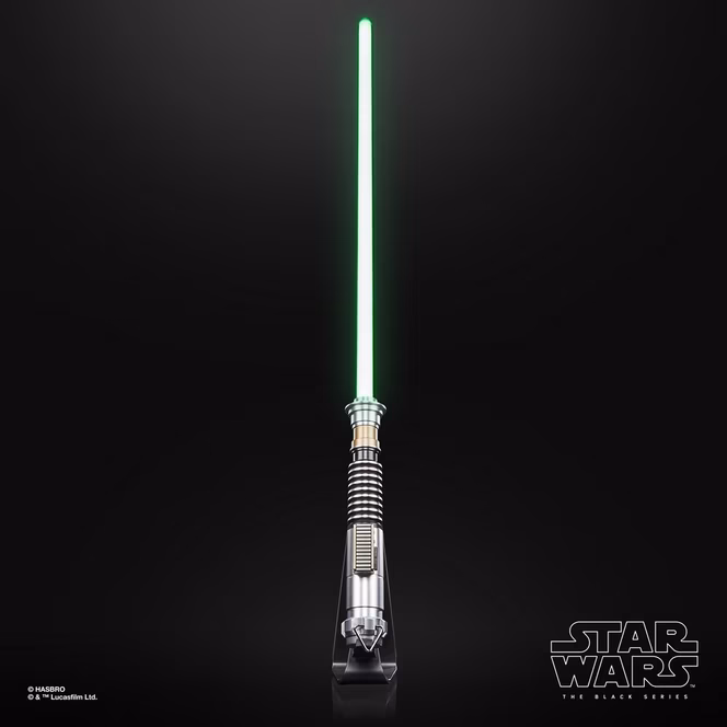 GameStop Hasbro Star Wars The Black Series Luke Skywalker Force FX Elite Lightsaber