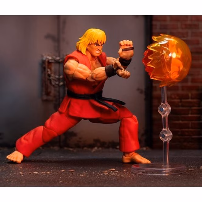 GameStop Jada Toys Street Fighter II Ken 6-in Action Figure