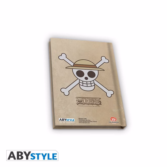 GameStop One Piece Monkey D Luffy Mug Notebook and Keychain Gift Set