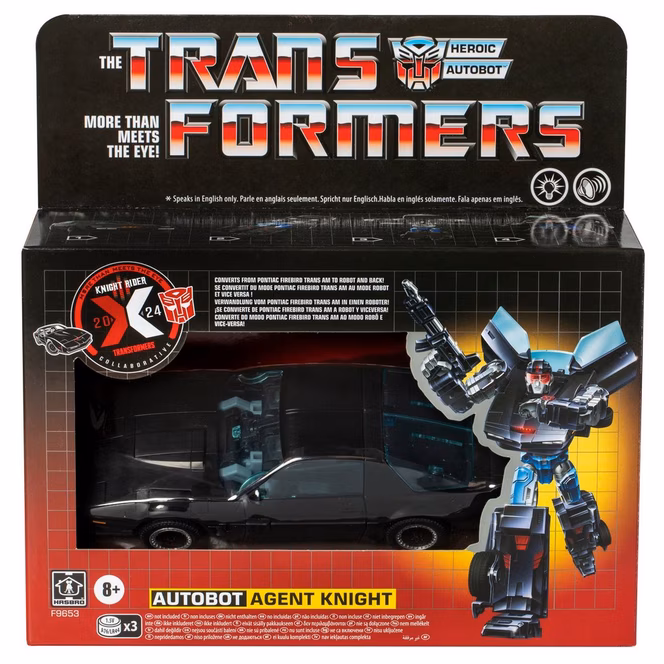 GameStop Hasbro Transformers x Knight Rider Autobot Agent Knight 6.5-in Action Figure