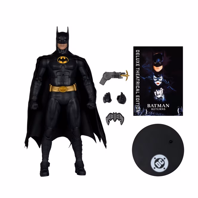 GameStop McFarlane Toys DC Theatrical Batman Returns Batman Deluxe Edition 7-in Action Figure