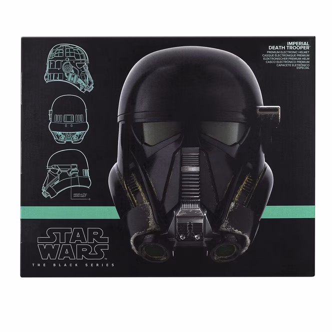 GameStop Hasbro Star Wars: Rogue One Imperial Death Trooper (The Black Series) Premium electronic