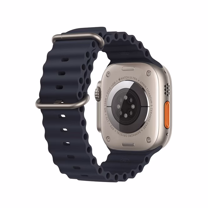 GameStop Apple Watch Ultra 49mm (A2622) Titanium Case with Midnight Ocean Band - Premium Preowned