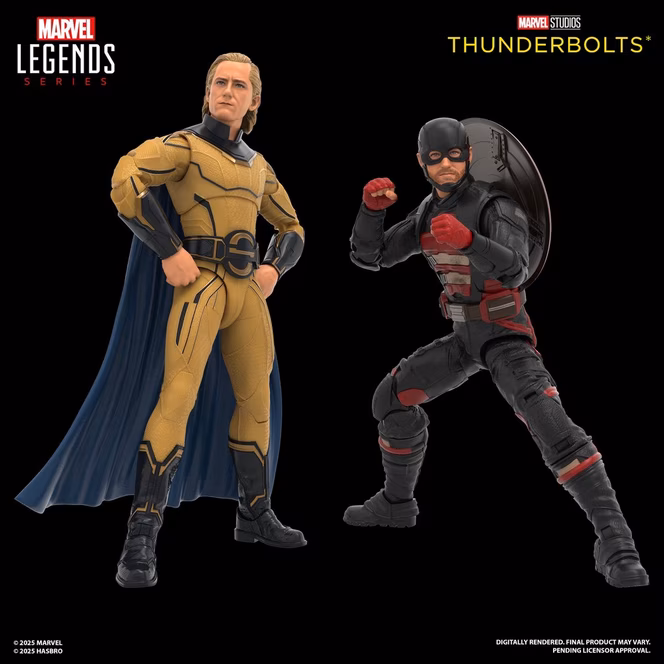 GameStop Hasbro Marvel Legends: Thunderbolts John F. Walker and Sentry 6-In Action Figure Set