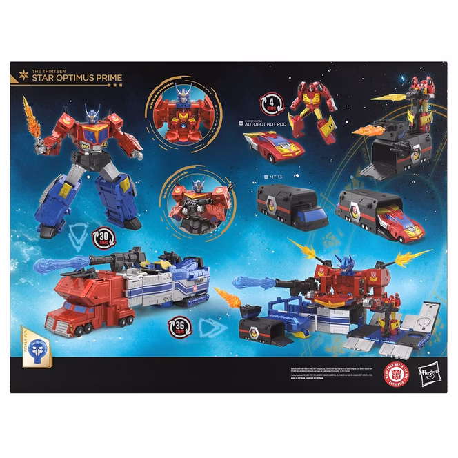 GameStop Hasbro Transformers Generations Age of the Primes Titan Class Star Optimus Prime 15-in Action Figure