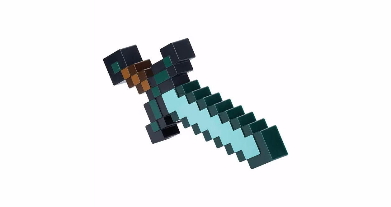 GameStop Minecraft Diamond Sword Light