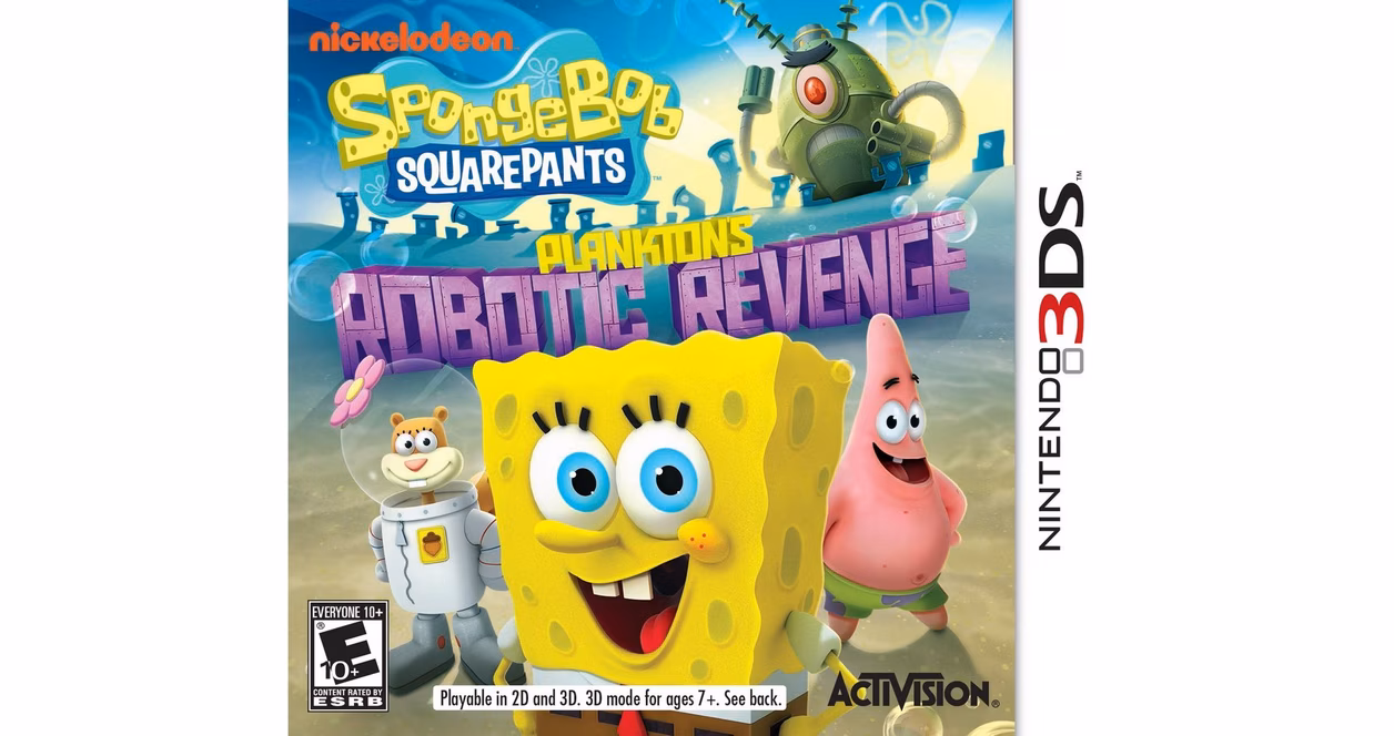 GameStop SpongeBob Plankton's Robotic Revenge - Nintendo 3DS