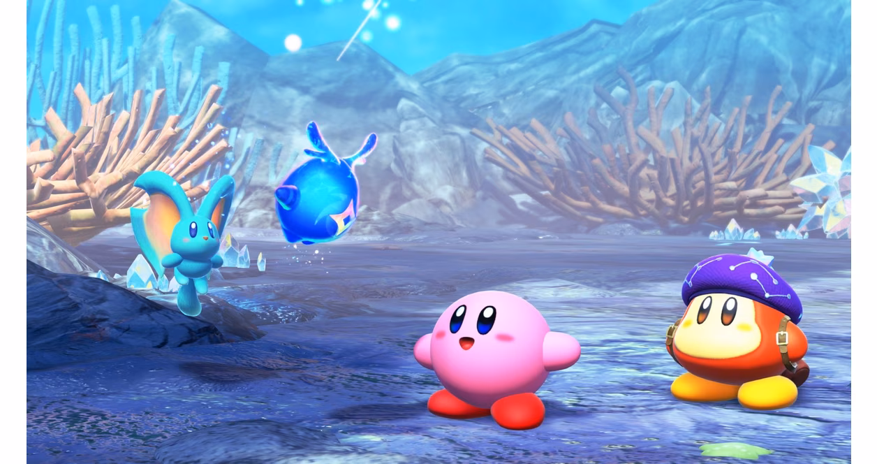 GameStop Kirby and the Forgotten Land - Nintendo Switch 2 Edition and Star-Crossed World