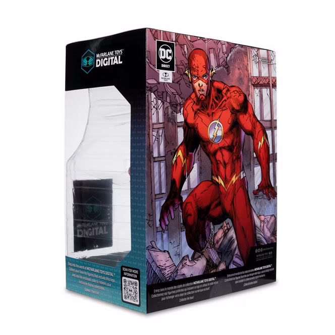 GameStop McFarlane Toys DC Direct The Flash 80 Years of The Fastest Man Alive: The Deluxe Edition 12-in Statue