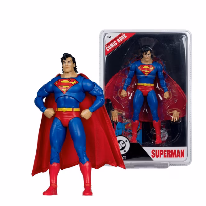 GameStop McFarlane Toys DC Direct Zero Hour Superman 7-in Action Figure