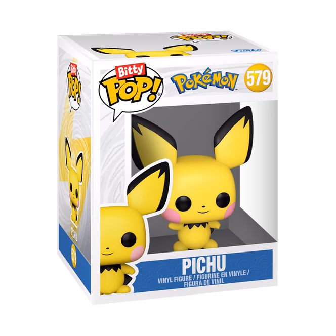 GameStop Funko Bitty POP! Pokemon Vinyl Figure Set 4-Pack (Bulbasaur, Flareon, Pichu, Charizard)