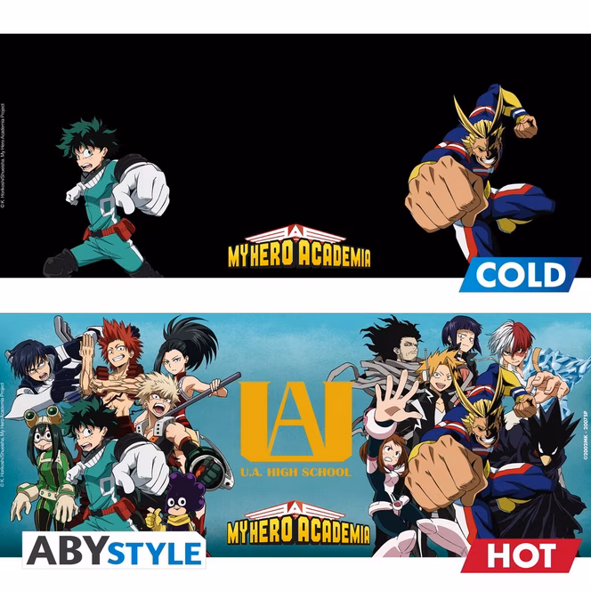 GameStop ABYstyle My Hero Academia Heat Change 16oz Mug