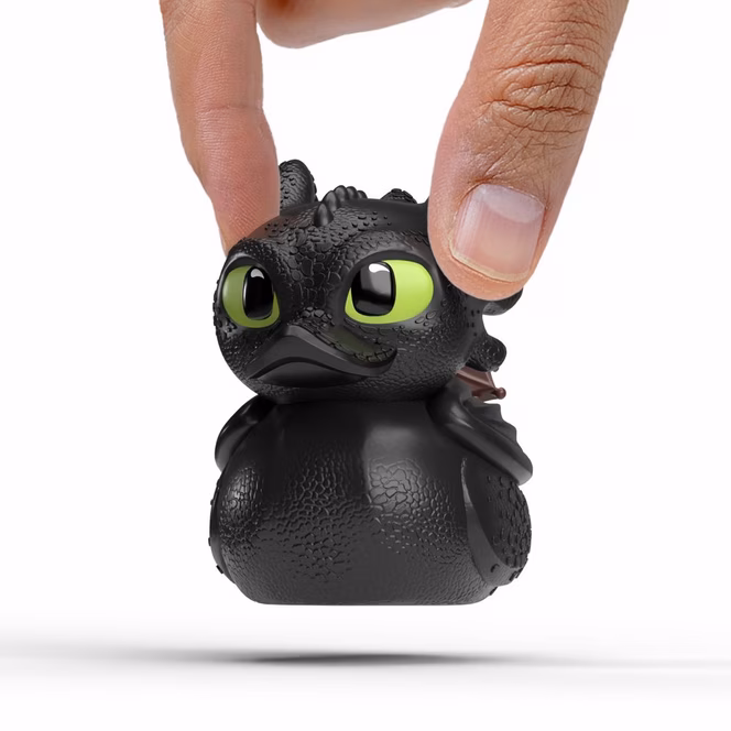 GameStop Tubbz Mini How to Train Your Dragon Toothless 2-in Collectible Rubber Duck
