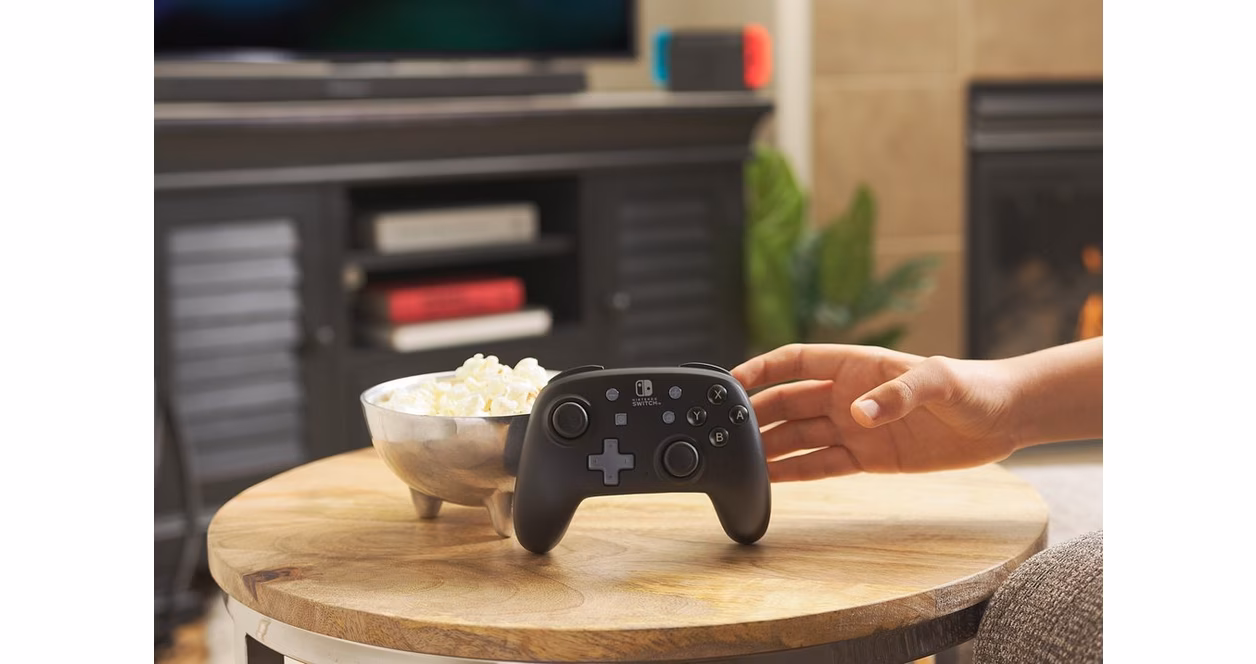 GameStop PowerA Nano Enhanced Wireless Controller for Nintendo Switch - Mario Victory