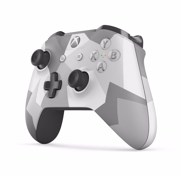 GameStop Microsoft Xbox One Wireless Controller Winter Forces