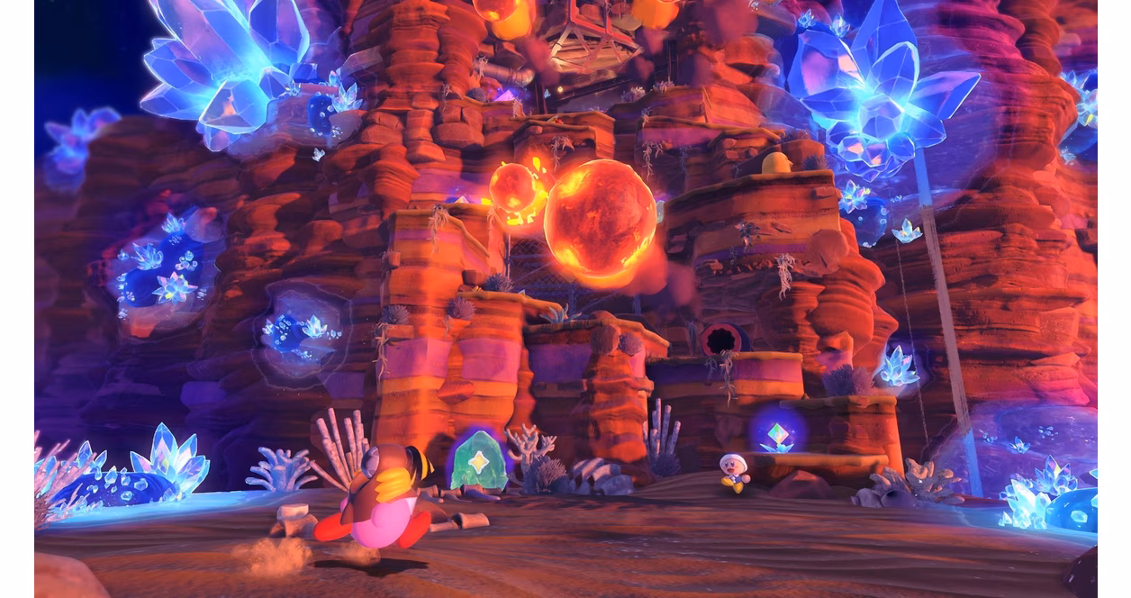 GameStop Kirby and the Forgotten Land - Nintendo Switch 2 Edition and Star-Crossed World
