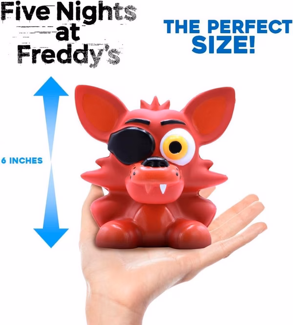 GameStop Just Toys Five Nights at Freddy's Foxy Mega 6-In SquishMe