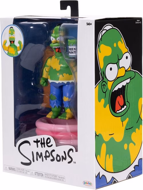 GameStop The Simpsons Premium Furious Homer 5-In Action Figure