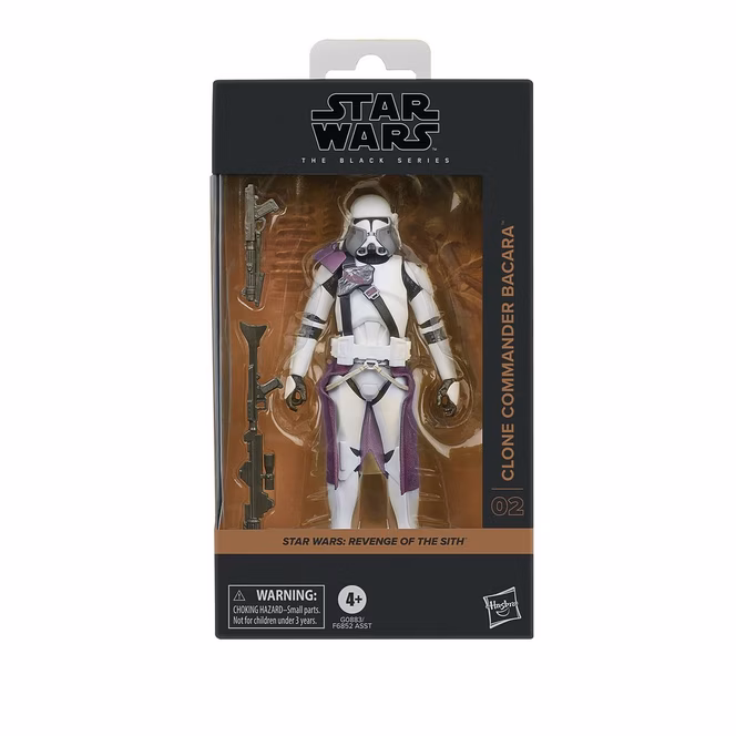 GameStop Hasbro Star Wars The Black Series: Star Wars: Ahsoka Clone Commander Bacara 6-in Action Figure