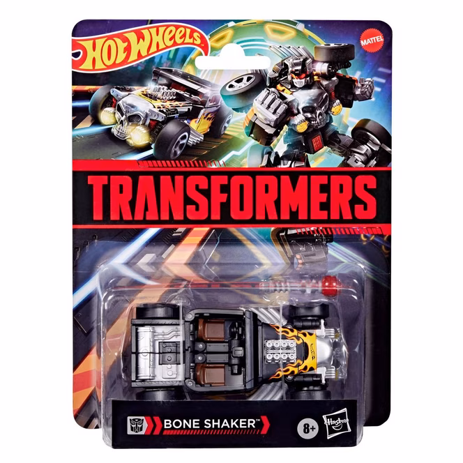 GameStop Hasbro Transformers One Deluxe Class Hot Wheels x Transformers one Shakera 5-In Action Figure