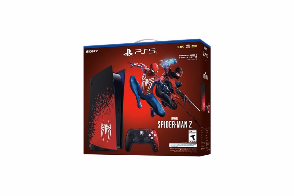 GameStop Sony PlayStation 5 Console Marvel's Spider-Man 2 Limited Edition Bundle