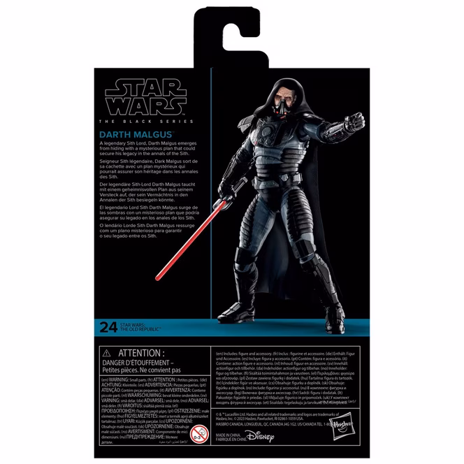 GameStop Hasbro Star Wars: The Black Series Darth Malgus (Knights of the Old Republic) 6-in Action Figure