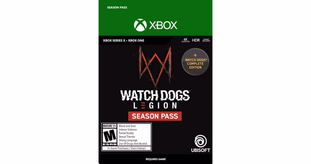 GameStop Watch Dogs: Legion Season Pass