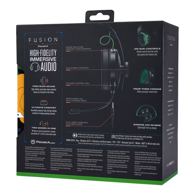 GameStop PowerA FUSION Pro Wireless Gaming Headset for Xbox Series X/S