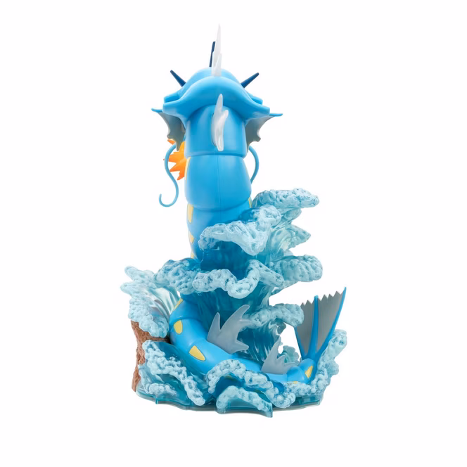 GameStop Jazwares Pokemon Gyarados 13-in Deluxe Collector's Statue with Light Up Fins and Beam Attack