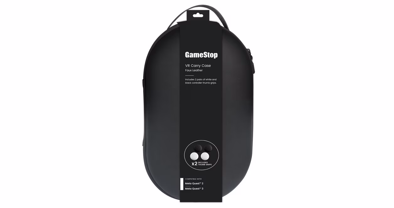 GameStop GameStop PU Leather Carry Case for Meta Quest 2 and 3