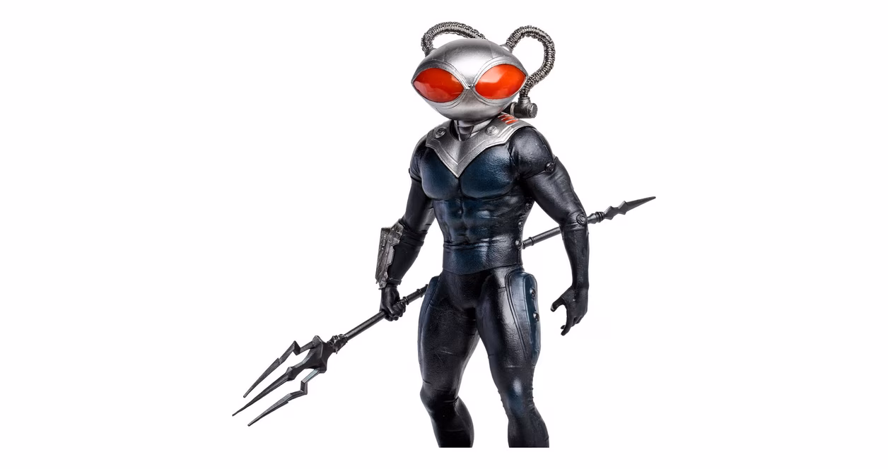 GameStop McFarlane Toys DC Multiverse Aquaman and The Lost Kingdom Black Manta 12-in Statue