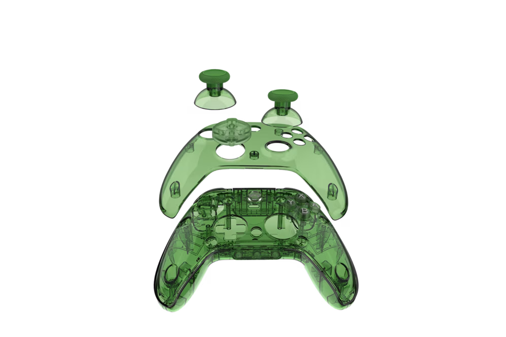 GameStop CANDY CON Transparent Player Ready Pack - Emerald Green GameStop Exclusive