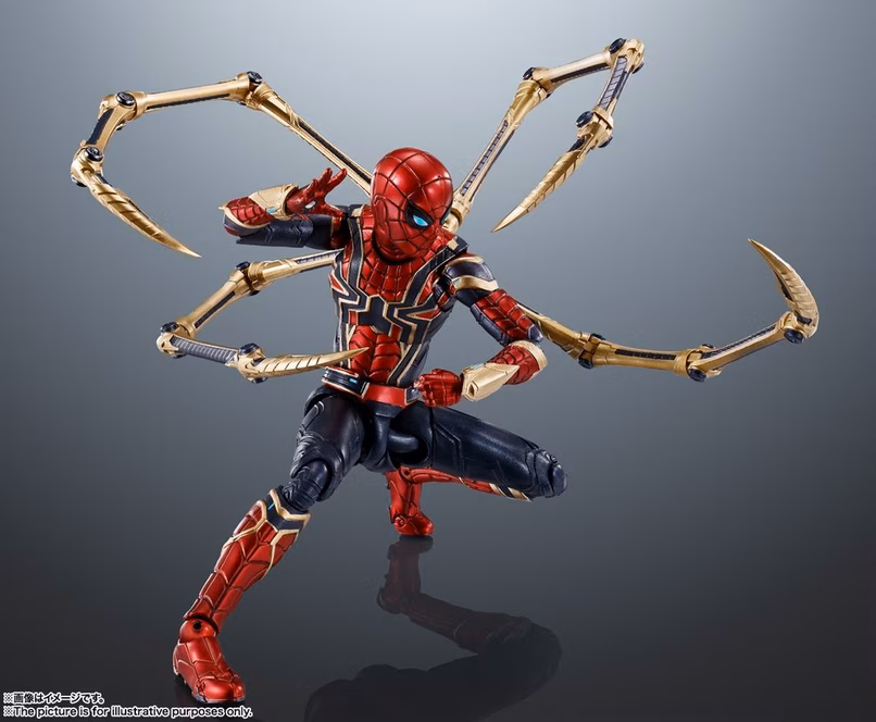 GameStop Tamashii Nations S.H.Figuarts Spider-Man: No Way Home Iron Spider Figure