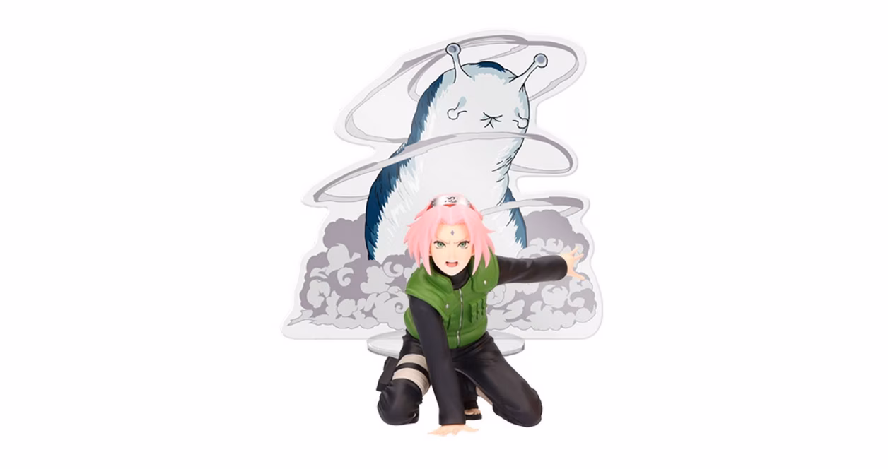 GameStop Banpresto Naruto Shippuden Panel Spectacle Special Haruno Sakura 3.5-in Statue