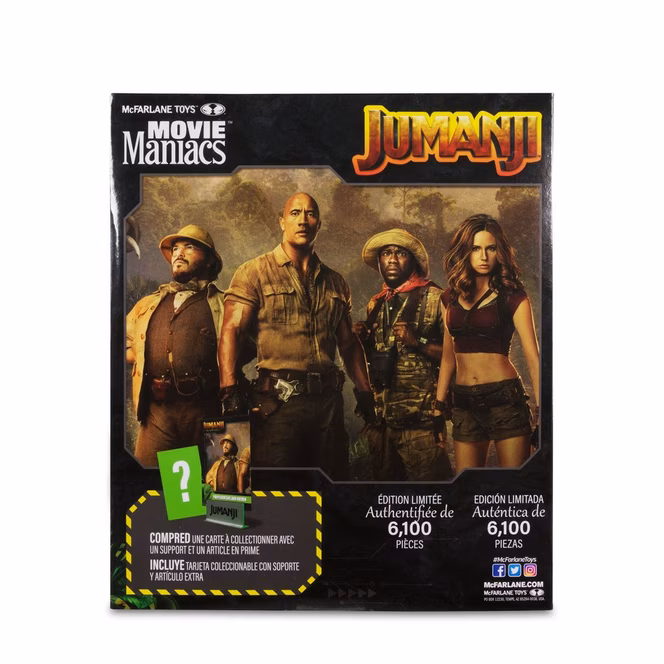 GameStop McFarlane Toys Movie Maniacs: Jumanji Professor Sheldon Oberon 6-in Statue