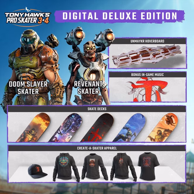 GameStop Tony Hawk’s Pro Skater 3 and 4 Collector’s Edition - Xbox Series X