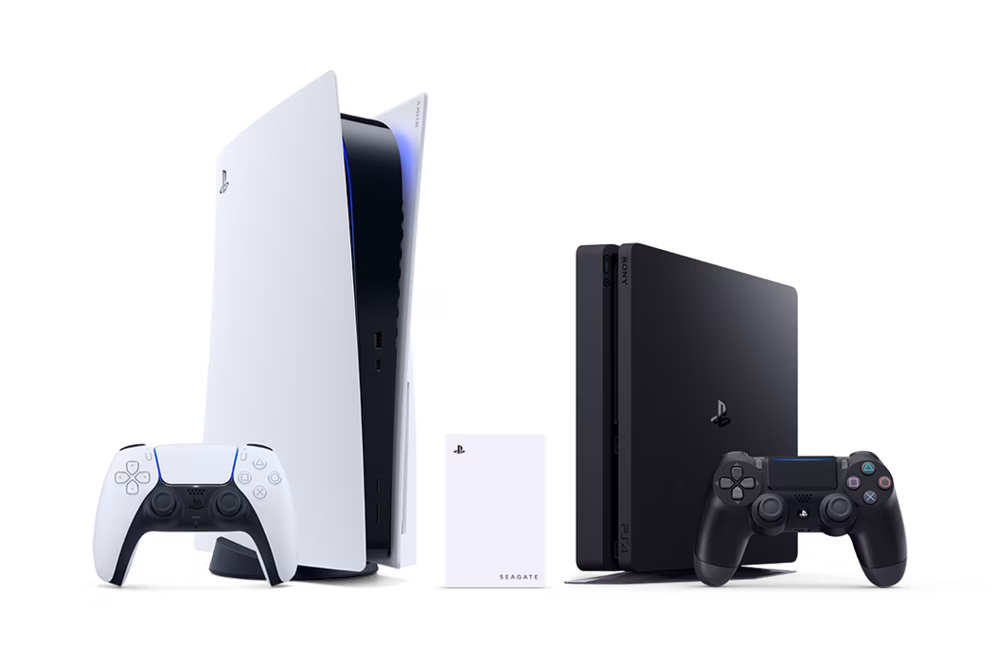 GameStop Seagate 5TB Game Drive for PlayStation 5 - White