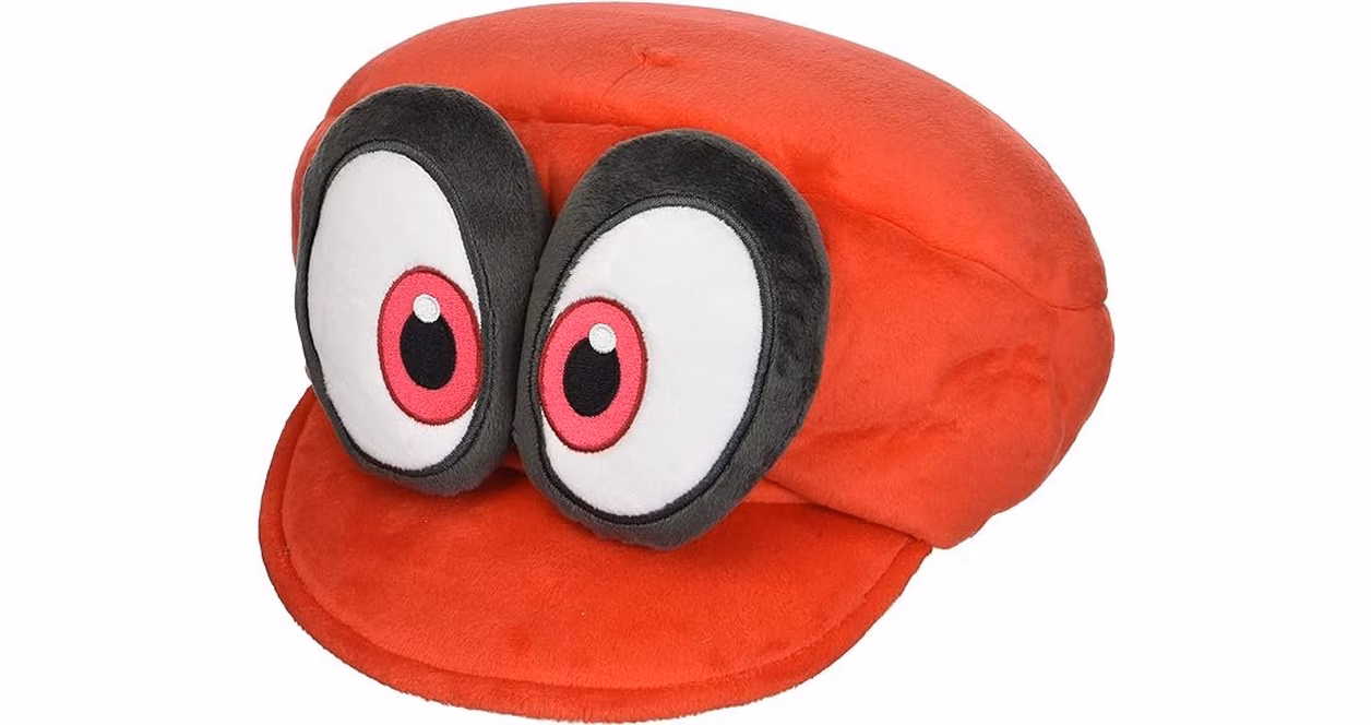 GameStop Super Mario Odyssey Cappy Plush Hat