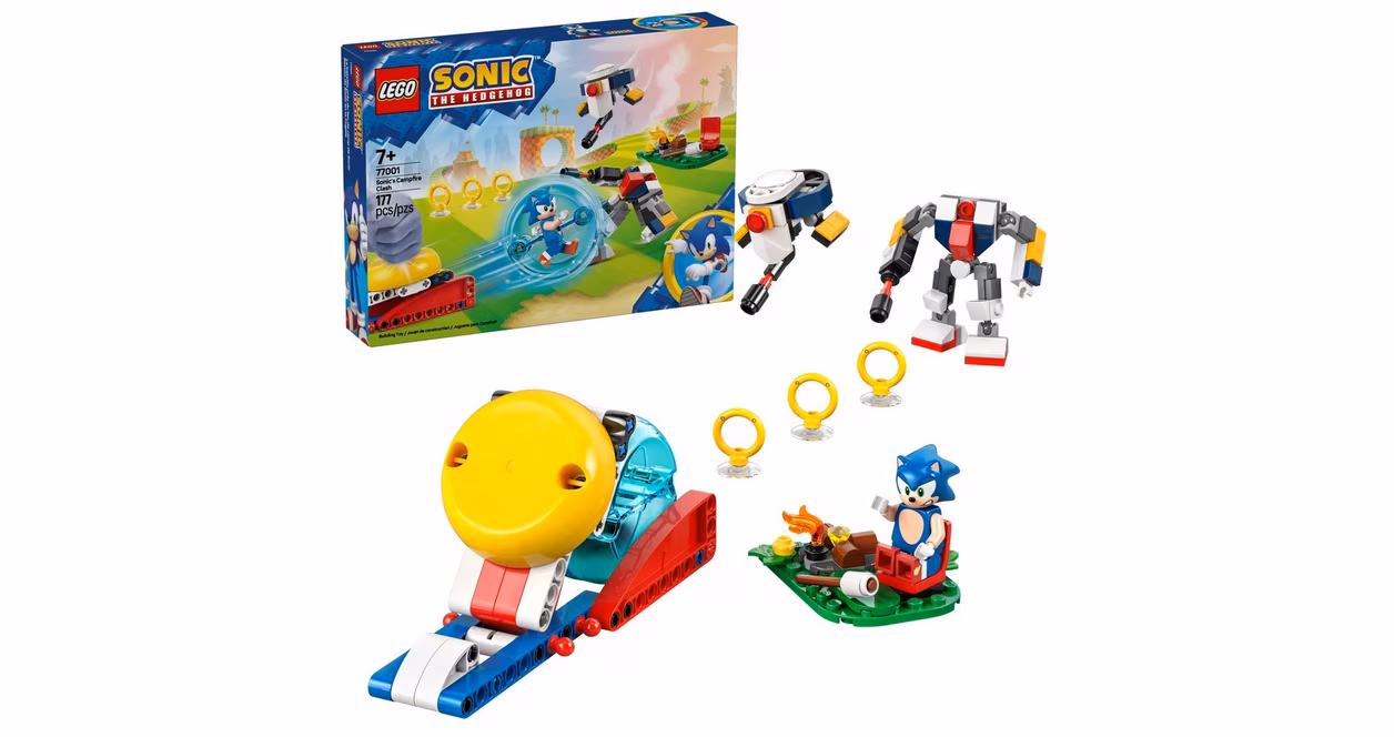 GameStop LEGO Sonic the Hedgehog Campfire Clash Building Toy 77001