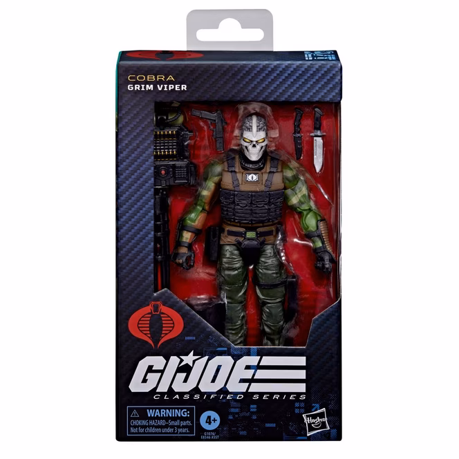 GameStop Hasbro G.I. Joe Classified Series Grim Viper 6-in Action Figure