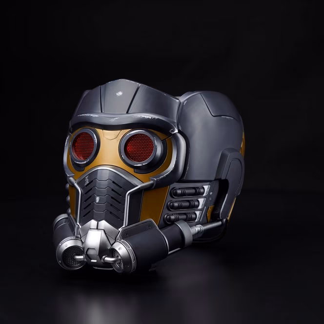 GameStop Hasbro Marvel Legends Series The Infinity Saga Star-Lord Premium Roleplay Electronic Helmet