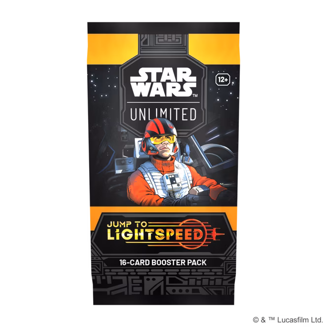 GameStop Star Wars: Unlimited TCG Jump to Lightspeed Booster Pack (Styles May Vary)