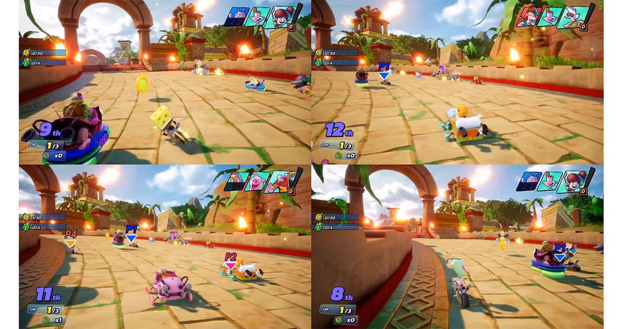 GameStop Nickelodeon Kart Racers Collection (Code in Box) - Nintendo Switch