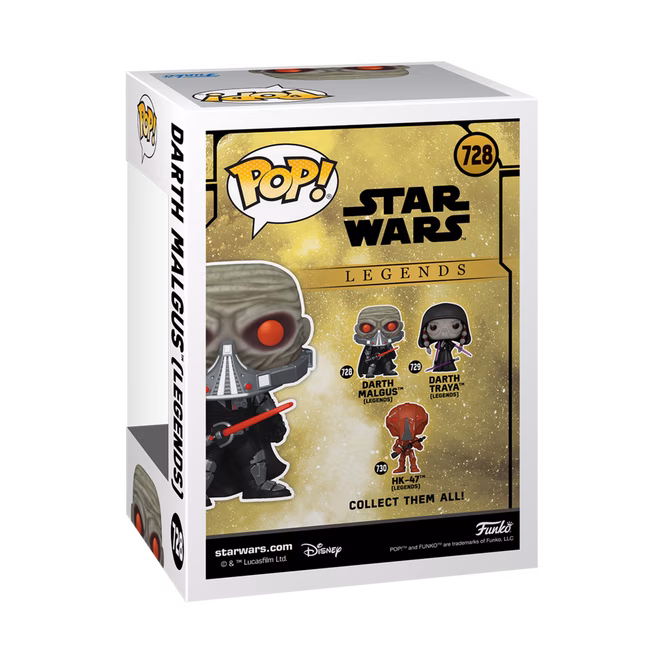 GameStop Funko POP! Star Wars: Gaming Greats Darth Malgus 4.25-in Vinyl Bobblehead GameStop Exclusive