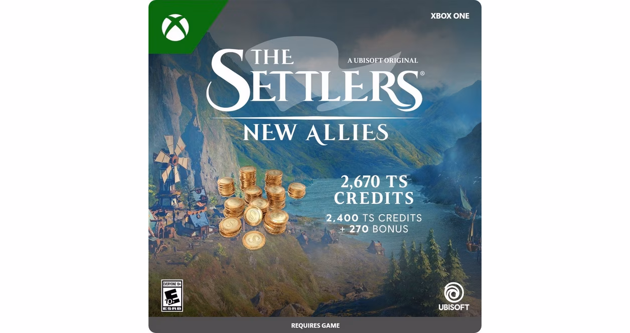 GameStop The Settlers: New Allies Virtual Currency - 2670 Credits - Xbox One